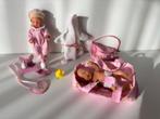 Mini Baby Born popjes met reiswieg en luiertas en meer, Ophalen of Verzenden, Zo goed als nieuw, Babypop