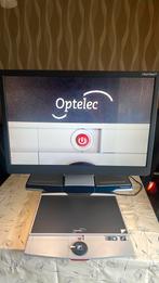 Optelec Clearview + 22Inch monitor Ultra flexibel, Ophalen, Zo goed als nieuw, Minder dan 80 mm, Onderdelen of Toebehoren