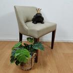 Vintage stoffen stoeltje, fauteuil, stoel 503, Valkenswaard, Gebruikt, Overige kleuren, Info@flashbackfurniture.nl
