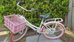 Cortina u4 meisjes fiets wit met roze banden 24 inch, Versnellingen, Cortina U4, 24 inch, Gebruikt
