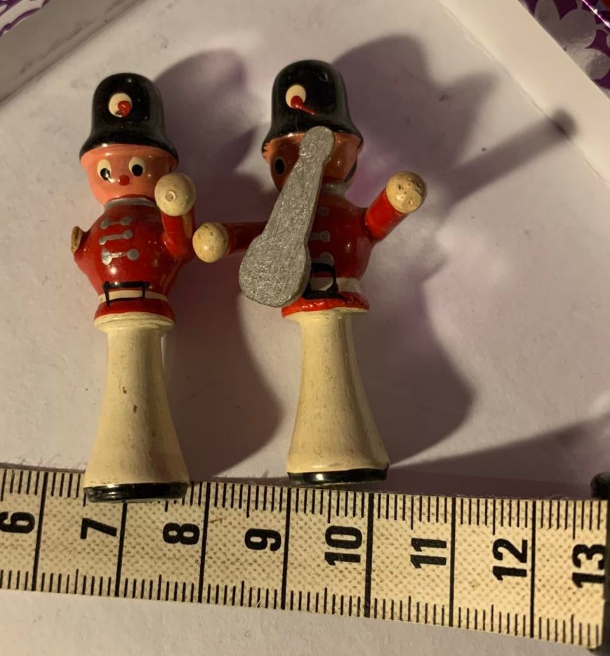 Jaren 50/60 minituur soldaatjes Ertsgebergte ?, Ophalen of Verzenden, Gebruikt