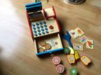 Hout winkeltje Kassa 💥met fruit centjes Creditkaart etc., Kinderen en Baby's, Speelgoed | Houten speelgoed, Ophalen of Verzenden