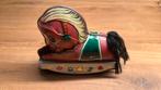 Opwindbaar Paard metalen speelgoed (oud), Antiek en Kunst, Ophalen of Verzenden