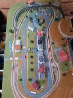 Minitrix complete N-schaal modelspoorbaan met extra's!, Hobby en Vrije tijd, Modeltreinen | H0, Gebruikt, Gelijkstroom, Overige typen