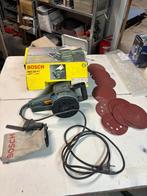 Bosch schuurmachine, Doe-het-zelf en Verbouw, Gereedschap | Schuurmachines, Ophalen, Gebruikt, Minder dan 600 watt, Excentrische schuurmachine