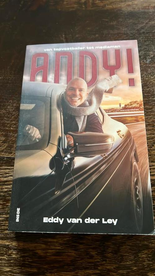 Eddy van der Ley - Andy!, Boeken, Sportboeken, Zo goed als nieuw, Balsport, Ophalen of Verzenden