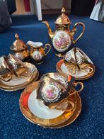 Bavaria Mocca Setje 22 Karaat Goud, Antiek en Kunst, Ophalen