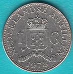 Nederlandse Antillen 1 gulden 1978 Juliana in munthouder, Postzegels en Munten, Munten | Nederland, Ophalen of Verzenden, Koningin Juliana