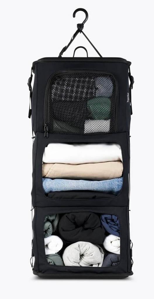 Tropicfeel Wardrobe - Reis Organisatie, 40 tot 60 cm, 20 tot 30 cm, Zwart, Ophalen of Verzenden