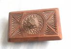Inktdepper/-droger/-blotter met mooi houtsnijwerk, Antiek en Kunst, Ophalen