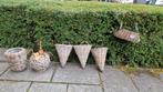 Diverse rieten tuinartikelen, Tuin en Terras, Ophalen, Overige materialen, Gebruikt, Rond