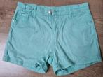 Blauwe korte broek meisje maat 146/152, Broek, Gebruikt, Meisje, Ophalen of Verzenden