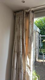 Zijden gordijnen gevoerd, Huis en Inrichting, Stoffering | Gordijnen en Lamellen, Ophalen of Verzenden, Gebruikt, 200 cm of meer