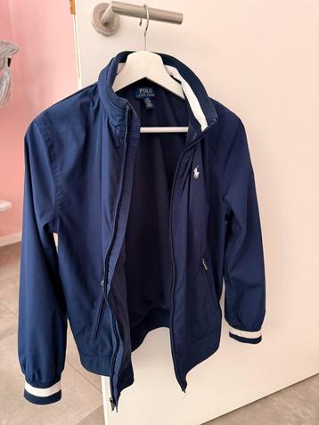 Ralph Lauren Jas - Donkerblauw/Wit - Maat XS/16Y - Als Nieuw beschikbaar voor biedingen