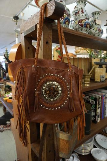 Ibiza Boho tote leren handtas beschikbaar voor biedingen