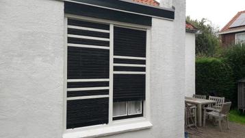 autenthieke houten rolluiken, 3 stuks beschikbaar voor biedingen