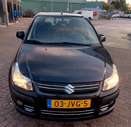 Suzuki SX4 1.6 79KW 2009 Zwart, Auto's, Suzuki, SX4, Airbags, Airconditioning, Android Auto, Bluetooth, Centrale vergrendeling