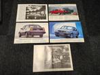 5x Reclame (A4) Volkswagen Jetta MK2/ 16v (1989), Verzenden, Auto's