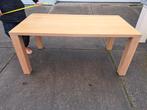 Houten Eettafel - Rechthoekig, Huis en Inrichting, Tafels | Eettafels, Gebruikt, 100 tot 150 cm, Eikenhout, Modern