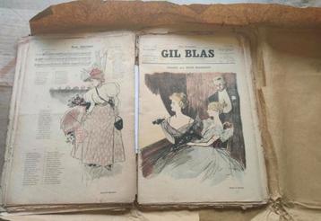 Gil Blas uit 1892-1897 beschikbaar voor biedingen