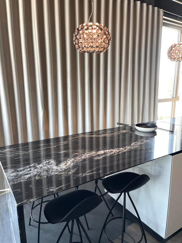 Hotel chick Greige linnenlook overgordijnen op maat, Huis en Inrichting, Stoffering | Gordijnen en Lamellen, Nieuw, 200 cm of meer