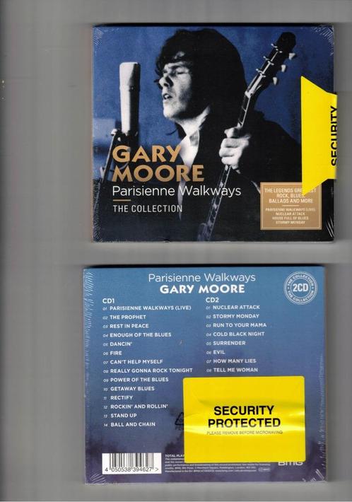 GARY MOORE 2CD Parisienne Walkways The Collection - gesealed, Cd's en Dvd's, Cd's | Rock, Nieuw in verpakking, Poprock, Ophalen of Verzenden