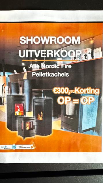 Pelletkachels Leegverkoop showroom modellen  KORTING beschikbaar voor biedingen