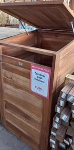 Kliko berging containerkast, Ophalen, Nieuw, Hout, Containerberging