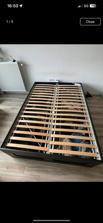 Ikea bed with frame