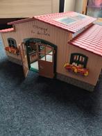 Schleich manege/paardenstal + paarden, Kinderen en Baby's, Speelgoed | Poppenhuizen, Ophalen, Zo goed als nieuw, Poppenhuis