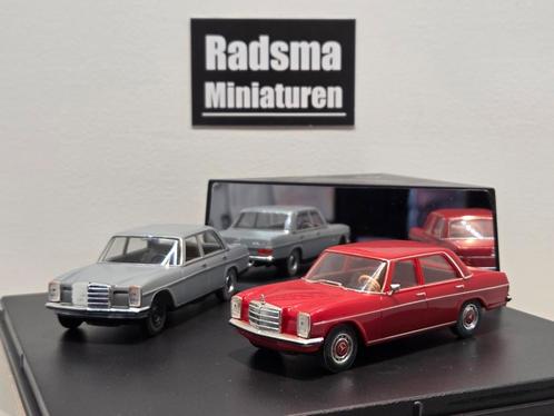 Mercedes-Benz Strich8 Jubileum set -  1:43, Hobby en Vrije tijd, Modelauto's | 1:43, Zo goed als nieuw, Auto, Ophalen of Verzenden