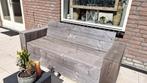 Robuuste tuinbank, Tuin en Terras, Tuinbanken, Ophalen, Gebruikt, Hout