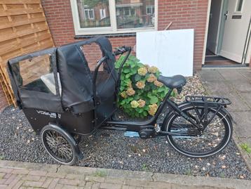 Vogue Carry 3 Elektrische Bakfiets - 4 Zits - Nieuwe Huif beschikbaar voor biedingen
