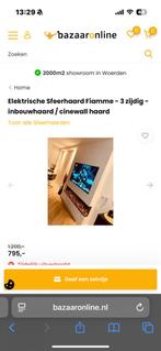Sfeerhaard inbouw 183 elektrisch, Huis en Inrichting, Haarden, Ophalen, Zo goed als nieuw, Vrijstaande haard, Elektrische haard