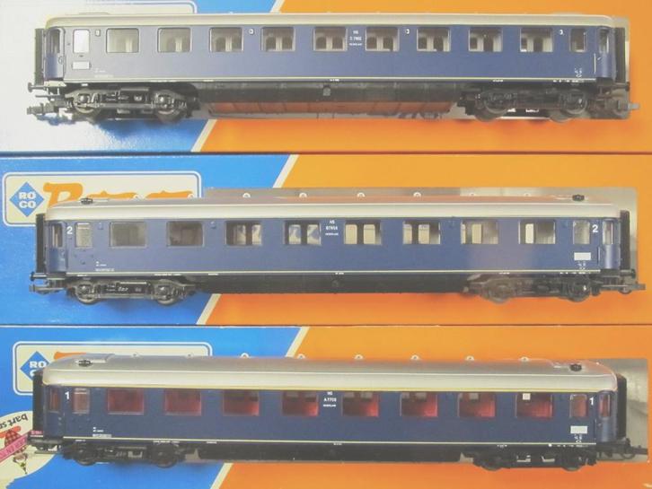 voor Märklin H0: NS Plan D 1e 2e 3e klas rijtuigen +OVP Roco, Hobby en Vrije tijd, Modeltreinen | H0, Gebruikt, Wagon, Wisselstroom