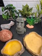 Reptielen:terrarium spulletjes, Dieren en Toebehoren, Reptielen en Amfibieën | Toebehoren, Ophalen of Verzenden, Zo goed als nieuw