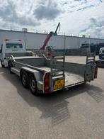 Veldhuizen BE 5.2 ton oplegger kuipdieplader kuip trailer, Ophalen, Gebruikt