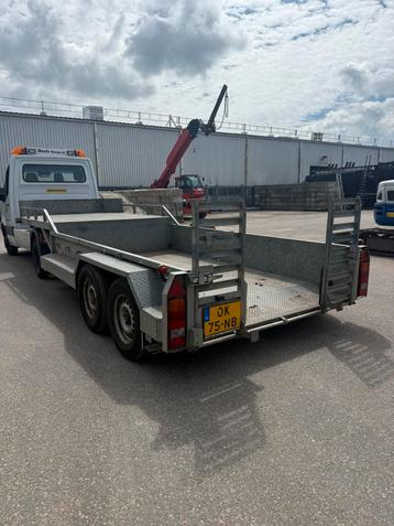 Veldhuizen BE 5.2 ton oplegger kuipdieplader kuip trailer beschikbaar voor biedingen