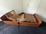 Elektrisch verstelbaar bed – 80x200 cm – moet weg, Ophalen, Eenpersoons, Bruin, 80 cm