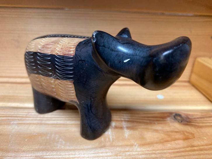 Zeepsteen (soapstone) Nijlpaard Beeldje, Antiek en Kunst, Kunst | Beelden en Houtsnijwerken, Ophalen of Verzenden