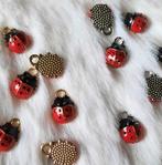 Bedels lieveheersbeestje ladybugs vrede ladybug beads charms, Nieuw, Verzenden