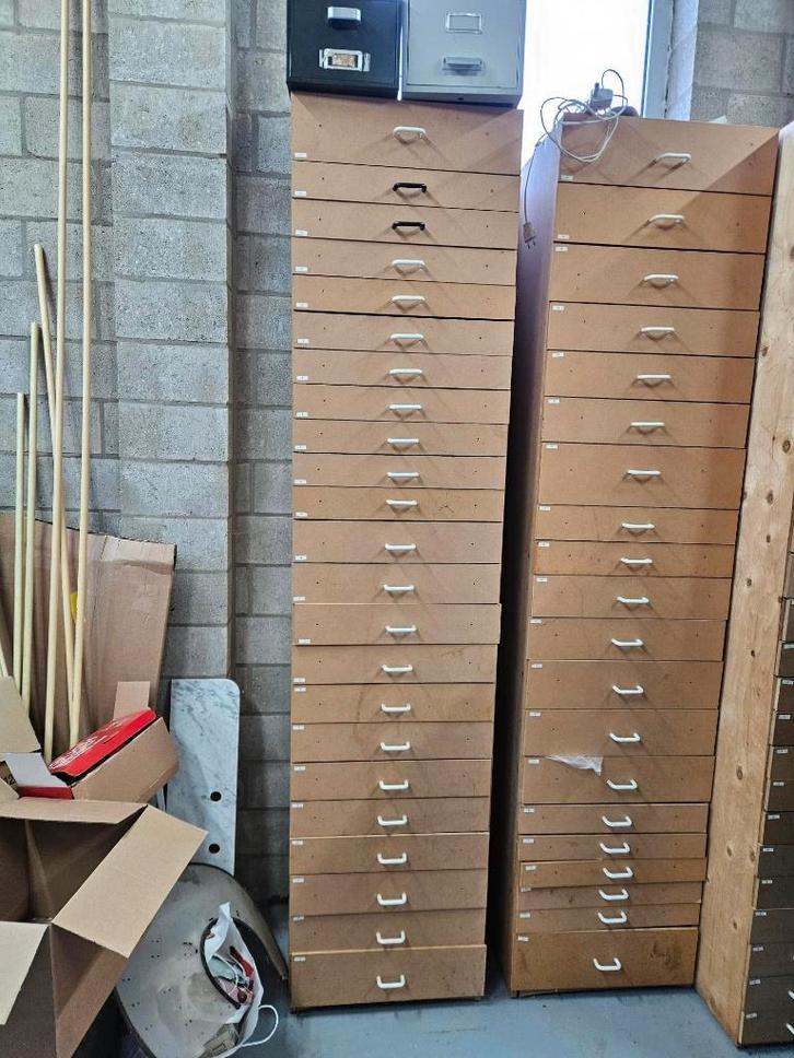 ladenkast, Huis en Inrichting, Kasten | Ladekasten, Zo goed als nieuw, 200 cm of meer, 50 tot 100 cm, 25 tot 50 cm, Overige houtsoorten