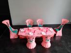 barbie gedekte tafel voor  6 personen, tevens boot/gondel, Overige typen, Gebruikt, Ophalen of Verzenden