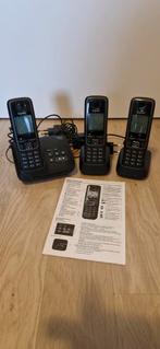Gigaset A420a Telefoonset - Dect Telefoon, Ophalen of Verzenden, Gebruikt, 3 handsets