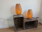 Ikea rotan lamp Böja, Huis en Inrichting, Lampen | Tafellampen, Ophalen, Zo goed als nieuw, Overige materialen, Minder dan 50 cm
