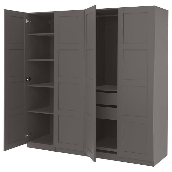 Gedemonteerd gebruikte maar goede ikea pax kast, Huis en Inrichting, Kasten | Kledingkasten, Gebruikt, 200 cm of meer, 50 tot 75 cm