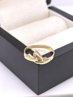 Fins Designer Riitta Hakala 14 Karaat Gouden Ring - Mt 16, Finland, RIITTA Hakala, Ophalen of Verzenden, Dame