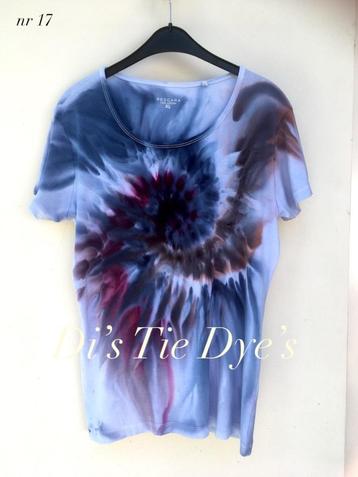 Tie dye festival shirt - verzenden mogelijk beschikbaar voor biedingen