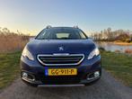 Peugeot 2008 1.2 PureTech Blue Lease Executive Clima / Cruis, Auto's, Peugeot, Gebruikt, 1270 kg, Blauw, Leder en Stof