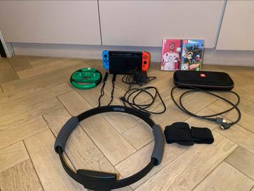 Nintendo switch original met toebehoren. beschikbaar voor biedingen